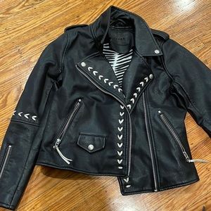 BLANKNYC Faux Leather Jacket | Color: Black | Size: L